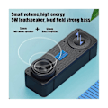 Pikkukuva 5 / 5: Kannettava FM-radio langaton Bluetooth 5.0 TWS -kaiutin Mini MP3-musiikkisoitin tukee TF-korttia U-levyä U