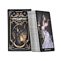 Pikkukuva 2 / 5: Tarot-kortit steampunk tarot -pöytäpakka lautapeli kortti perhekokouksiin ja juhliin pelikorttipeleihin Army green