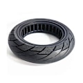 Miniatyrbillede 2 af 5: 10X2.50-6.5 Hul Massiv Dæk MAX G30 Elektrisk Scooter 60/70-6.5 Honeycomb Massiv Dæk Sort 1100G
