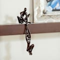 Miniatyrbild 1 av 5: Heminredning Resin Skulptur Ornament Par Figurin Man Lyfter Kvinna