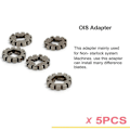 Miniatyrbild 5 av 5: 5 st Oscillerande Såg Adaptrar Cirkelsåg Stjärnlås Adapter Universal Snabbkoppling