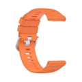 Miniatyrbilde 5 av 5: Kompatibel med Garmin Forerunner 255 / Vivoactive 4 Kryssstripet Design 22mm Universell Klokkereim Silikon Erstatningsarmbånd Orange