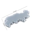Miniatyrbillede 3 af 5: DIY Krystal Limform Specialformet Uregelmæssig Bakke Bord Hjem Kunst Ornament Silikoneform
