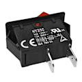 Miniatyrbild 4 av 5: HY35C Tryckknappsbrytare (2-pack) - På-Av 2-Pin AC 125/250V 16/12A Vippströmbrytare för Industri