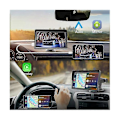 Miniatyrbillede 5 af 5: Bærbar Dash Mount Carplay Skærm 7\" Touch Screen, GPS Navigation, Bluetooth Bil Stereo Radio Boris