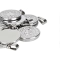 Miniatyrbilde 5 av 5: 12 stk. Zodiak Anheng Tilbehør Rustfritt Stål Sett Håndlaget Halskjede Smykker for DIY Håndverk