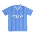 Pikkukuva 1 / 2: 23-24 Manchester City kotipelipaita, kustomoitu treenipuku, lyhythihainen pelipaita T-paita Ferdinand NO.5 M