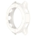 Miniatyrbild 5 av 5: Kompatibel För Garmin Forerunner 255 Mjukt TPU Klockskydd Utskuren Design Anti-Repor Skyddande Ram White