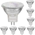 12V 35W Halogenlampor Gu5.3 Spot Base Varmvit, Dimbar, 8-pack OXB