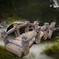 Miniatyrbillede 2 af 5: Mini Kunstig Bro Ornament til Akvarium, Fisketank, Potteplanter & Moslandskabsdekoration