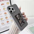 Miniatyrbild 2 av 5: Kompatibelt för iPhone 16 Pro Max E Ink-mobilskal med 4-färgsskärm, DIY Trådlös NFC-fotovisning Grey