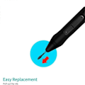 Miniatyrbilde 3 av 5: 10 stk. Erstatningspennespisser for PW100 PW201 Penn H610 ProV2 H640P H950P H1060P HS610 H1161 H320M HS64
