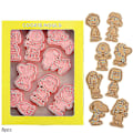 Miniatyrbillede 1 af 5: 8 stk. Peanuts Tema Kageudstikkersæt Søde Tegneserie Snoopy Kiksform Kage Fondant Bagning DIY Dessertform Værktøj