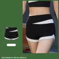 Miniatyrbilde 1 av 5: Treningssett Dame Yoga Todelt Sett Dame 1pc Shorts - Black L