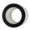 Miniatyrbillede 4 af 5: 2 stk. Rensefilter til Philips AC0650/10 AC0651/10 Luft/FY0611