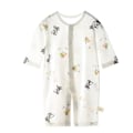 Miniatyrbild 1 av 5: Söt Toddler Baby Sommar Kläder Bekväma Flickor Pojkar Hem Pyjamas Ytterkläder Auburn 90cm