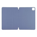 Miniatyrbild 2 av 5: Kompatibelt Fodral för iPad Pro 11 (2024) PU Läder Tri-fold Ställ Magnetisk Stängning Tablet Skydd Purple