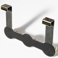 Miniatyrbillede 4 af 5: Praktisk Badeværelse Brusedør Krog Hængende Tøj Håndklæder Punch-fri Metal Krog Hjem Badeværelse Hardware