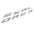 Miniatyrbillede 1 af 5: Explorer Bil Emblem Front Hood Emblem 3D Bogstaver Explorer Mærkat Passer til 2011-2019 Explorer (Gloss