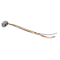 Miniatyrbilde 4 av 5: 10 stk. 616E 4P4C RJ9 Hunn Telefonkontakt Adapter m/ 4 Ledninger 8cm