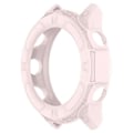 Miniatyrbild 5 av 5: Kompatibel För Garmin Forerunner 255 Mjukt TPU Klockskydd Utskuren Design Anti-Repor Skyddande Ram LightPink