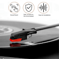 Pikkukuva 3 / 5: Uusi Fonografi Ruby Neula Levysoitin Neula Vinyylisoitin Ei-Liikkuva Magneettineula Neula Audio