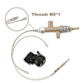 Miniatyrbilde 3 av 5: Gass Terrassevarmer Kontrollventil Termoelement Sensor Dump Switch Knott Propan Bålpanne Kontroll Sikkerhet-XinHan