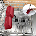 Miniatyrbild 4 av 5: Silikon Mini Brödform 4-Delars Set Non-Stick Lätt Släpp Rektangulär Silikon Mini Kakform Suita