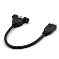 Miniatyrbilde 5 av 5: USB 3.2 Gen2 Frontpanel Skrumonteringsforlengelseskabel 10Gbps 60cm