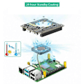 Miniatyrbilde 2 av 5: For Raspberry Pi 5 POE Ethernet Strømforsyningsmodul 802.3af/At