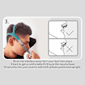 Miniatyrbillede 3 af 5: til BMC-P2 CPAP Nasal Maske M Hovedbeklædning S M L Søvnhjælper mod Snorken