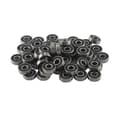 100 st 608- Skateboardlager, Rullager Silver Storlek: 8X22X7mm
