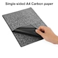 Miniatyrbillede 2 af 5: 100 Ark Karbon Transferpapir Klart Genanvendeligt Sletbart Anti-fade Kopimaskine Stencil Enkelt-sidet A4 Grafit Transfer Sporing Maleri Kopipapir Q