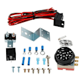 Miniatyrbillede 1 af 5: 12V Elektrisk Radiatorblæser Termostat Kontrol Kit Køleblæser Ledningsrelæ Ledningskit til Bil Lastbil