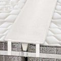 Miniatyrbillede 1 af 3: Twin til King Bed Bridge 20 cm Gap Filler med Madrasstrop, Nem Montering & Opbevaringstaske til Gæsteværelse