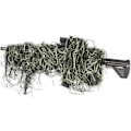 Miniatyrbillede 2 af 5: Ghillie Riffel Cover Wrap Camo, m/Elastisk Strop til Camouflage Jagtriffel