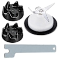 Miniatyrbilde 1 av 5: Reservedeler for KitchenAid Blender Modell 9704230 Inkludert 4-Blads Kniv og Kobling