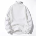 Miniatyrbilde 2 av 5: Vinter Herre Fleece Turtleneck Genser Menn 2022 Ny Casual Strikket Tykk Genser Mannlig Merke Høst Cashmere O-hals Herre Topper Black turtleneck L (54-63KG)