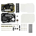 Miniatyrbilde 1 av 5: Digital Bordklokke Elektronisk DIY Kit Klokke Lodding Fabrikasjonssett Gaming Skrivebordsornament