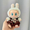 Miniatyrbild 1 av 5: Original Andra Generationens Labubu Monster Have A Seat Serie Söt Docka Kläderleksak Ornament Endast Kläder Söt Dockleksak Present[jkw] 15