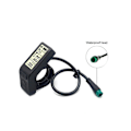 Miniatyrbillede 3 af 5: E-Bike LCD Display Mini Meter KT-LCD4 Display Kompatibel med 24V 36V 48V KT Controller E-Bike Conv