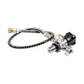 Miniatyrbilde 2 av 5: M18X1.5 Gjenge 4500Psi SCBA Ventil Regulator Fyllestasjonsslange for PCP Lufttank