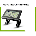 Miniatyrbild 4 av 5: Elektrisk Cykeldisplay KT LCD3 för KT Intelligent Controller 24V 36V 48V Ebike Panel Vattentät