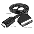 Pikkukuva 4 / 5: HD Multimedia Interface - SCART -kaapeli, kannettava High Definition Multimedia Interface - SCART -muunnin
