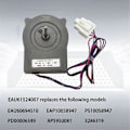 Miniatyrbilde 4 av 5: EAU61524007 Kjøleskap Fordamper Viftemotor for Kjøleskap Erstatter EAU60694510 EAP10058947 PD0