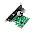 Pikkukuva 2 / 5: Laajennuskortti ST329 PCIe X1 AX99100 1S1P Teollinen RS232+ Ohjaus Monitoiminen Kätevä Laajennus