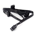 Pikkukuva 2 / 5: 1 kpl GPU PCI Express 6Pin uros 1 - 3 SATA SSD virtalähdekaapeli malleille CX850M CX750M CX600M CX500M C