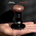 Miniatyrbillede 4 af 5: Elastisk Tamper Balanceret Kraft Fyldnings Pulver Hammer Justerbar Presse Kaffe Impact Pulver Hammer 58