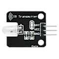 Miniatyrbillede 3 af 5: 38Khz IR Modtager IR Sender Sensor Modul Kit IR Digital 38KHz Infrarød Modtagermodul Infrarød