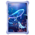 Miniatyrbild 2 av 5: Kompatibel med Galaxy Tab A8 10.5 (2021) Fidget Sensorisk Silikon Bubbla Ångest Stress Relief Leksaker Halkfri Textur Tablet Skydd Purple